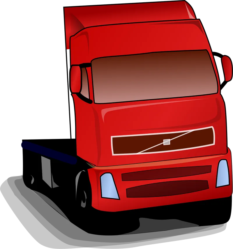Truck Semi Freight Stickdatei – Fahrzeuge