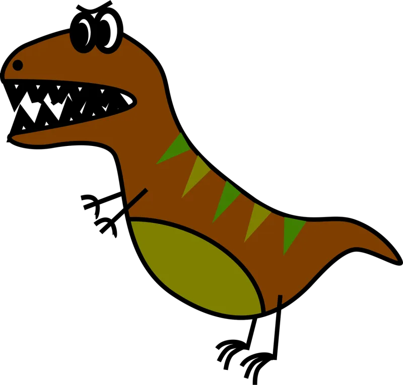 Dinosaur T-rex Tyrannosaurus rex Stickdatei – Kinder
