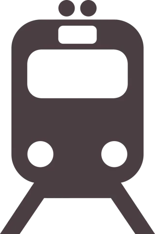 Train Front Pictogram Stickdatei