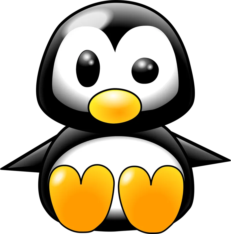 Penguin Penguin chick Baby penguin Stickdatei – Tiere