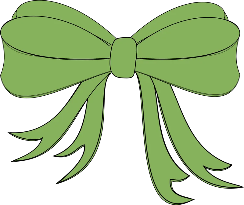 Ribbon Bow Gift Stickdatei – Weihnachten