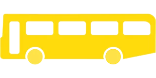 Bus Yellow Pictogram Stickdatei