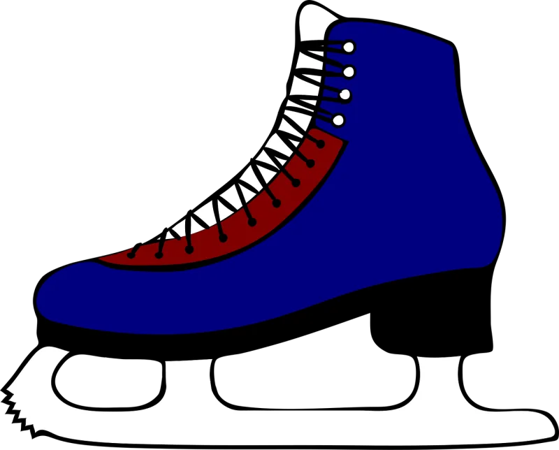 Ice-skates Ice skating Skates Stickdatei – Kinder