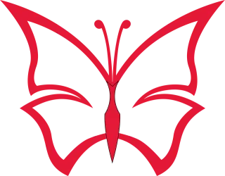 Butterfly Insect Design Stickdatei