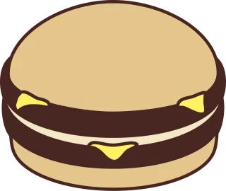 Burger Cheese Mayonnaise Stickdatei