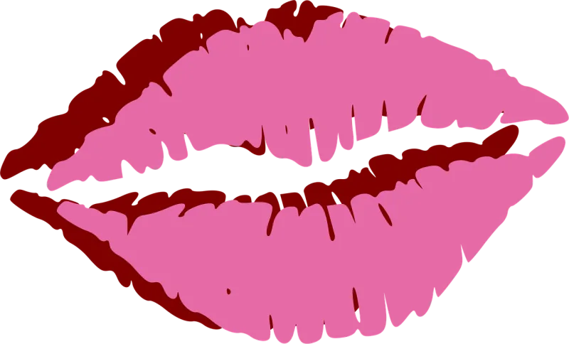 Mouth Lips Kiss Stickdatei – Herzen & Liebe