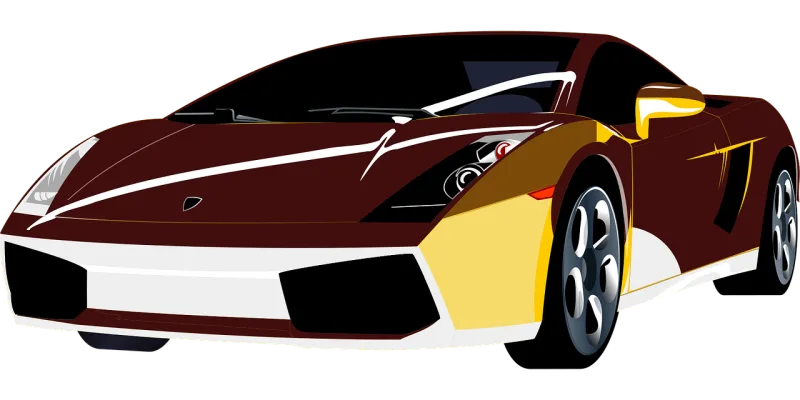 Luxury car Expensive Lamborghini Stickdatei – Fahrzeuge