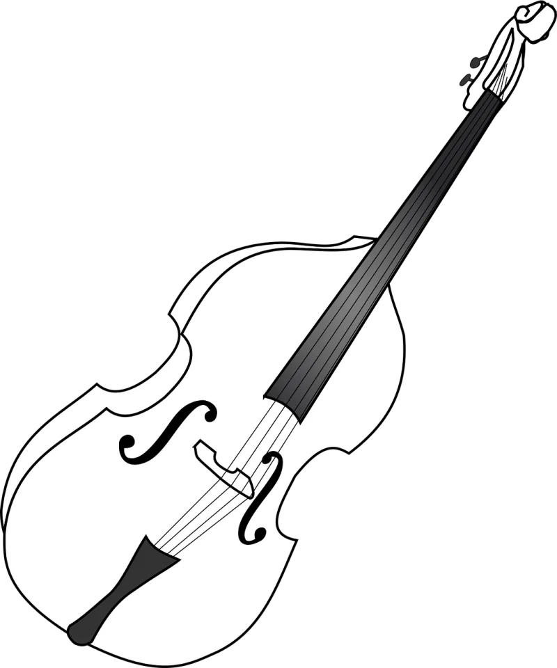 Violoncello Music Instrument Stickdatei – Musik