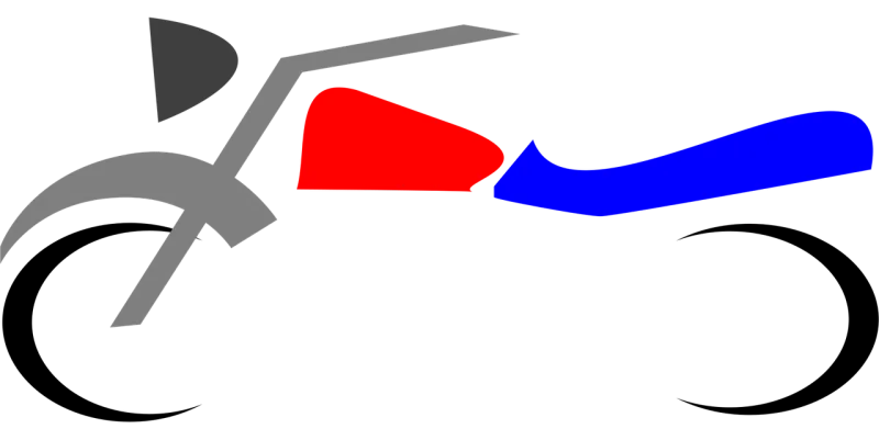 Motocross Racer Motorcycle Stickdatei – Fahrzeuge
