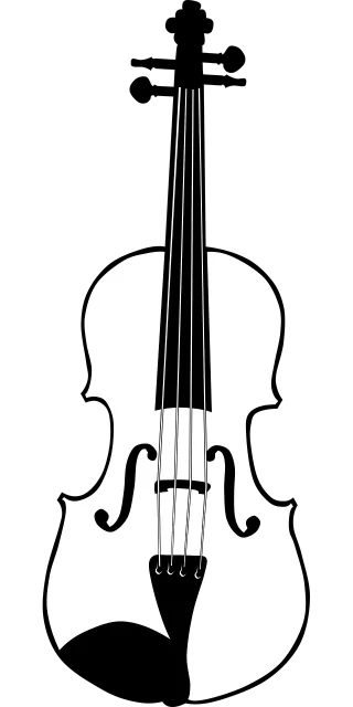 Violin Music Instrument Stickdatei