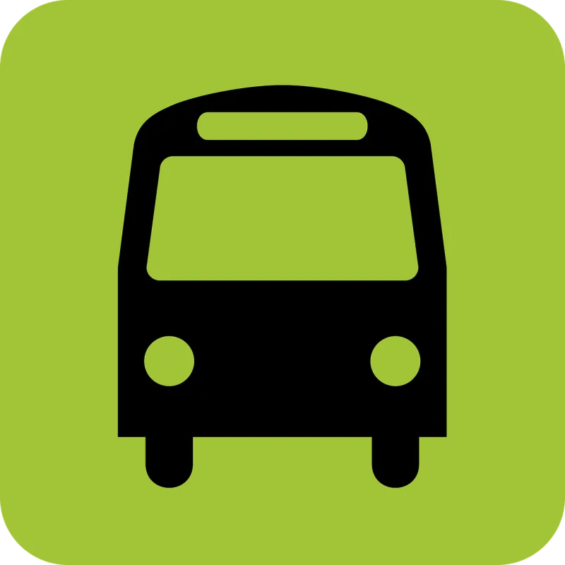 Bus Stop Sign Stickdatei – Fahrzeuge