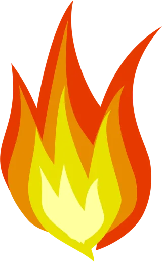 Fire Flame Heat Stickdatei