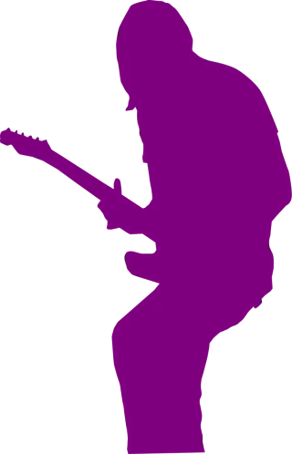 Guitarist Playing Rock Stickdatei