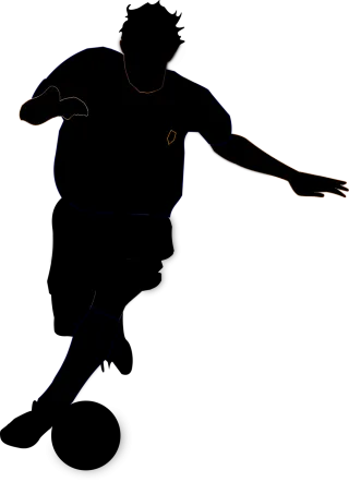 Soccer Football Player Stickdatei