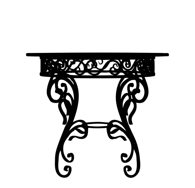 Roof Chair Table Stickdatei – Sport