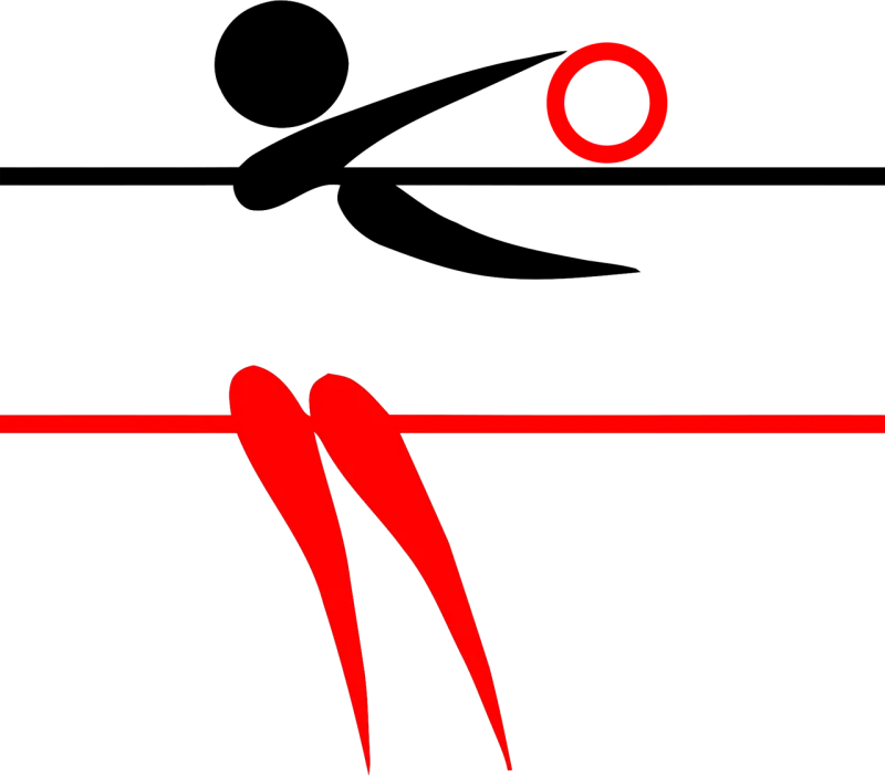 Volleyball Player Sport Stickdatei – Sport