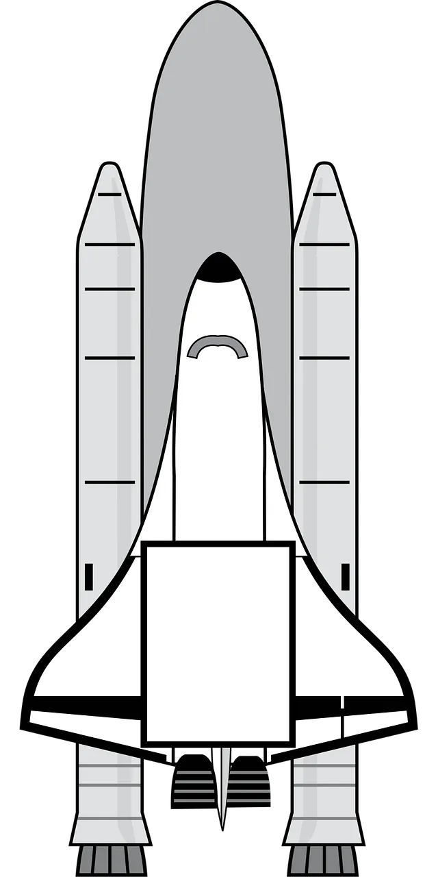 Space shuttle Space travel Spaceship Stickdatei – Kinder