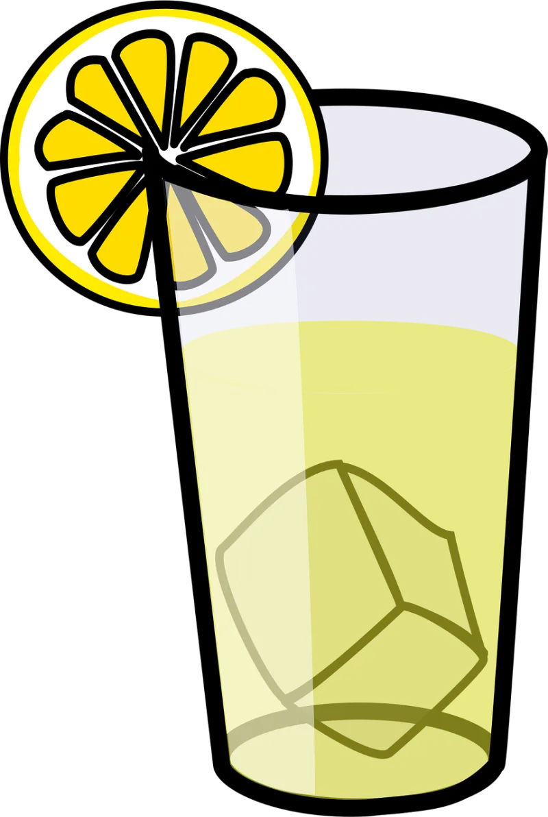 Lemonade Glass Drink Stickdatei – Kinder