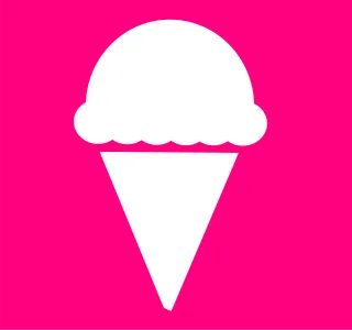 Ice cream Nature Cone Stickdatei