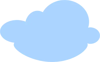 Cloud Blue Weather Stickdatei