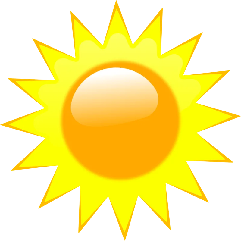Sun Rays Nature Stickdatei – Natur