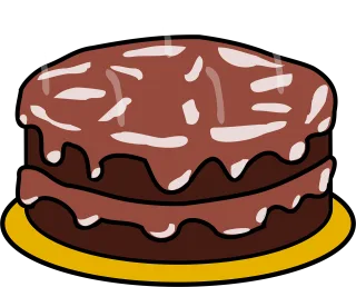 Cake Chocolate Frosting Stickdatei