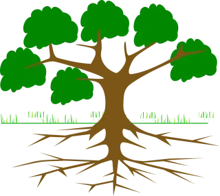 Tree Branches Root Stickdatei