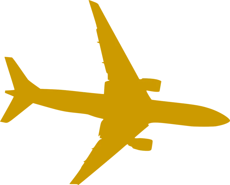Airplane Jet Aircraft Stickdatei – Kinder