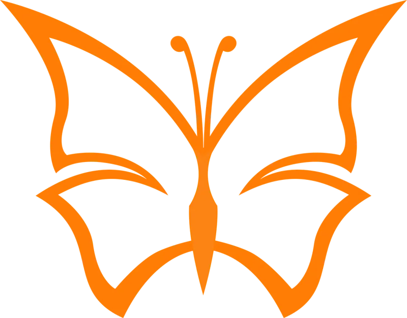 Butterfly Art Design Stickdatei – Tiere