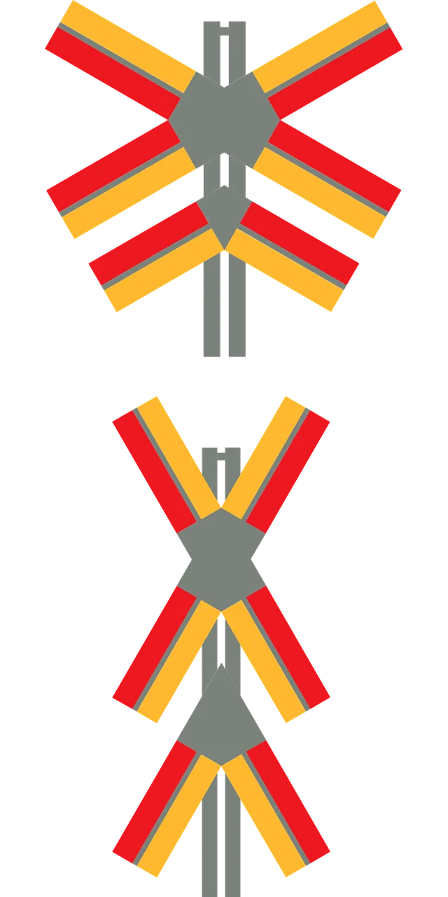 Railroad crossing Railroad crossing signals Railroad crossing sign Stickdatei – Fahrzeuge