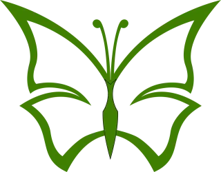 Butterfly Art Design Stickdatei