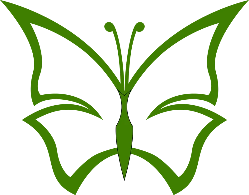 Butterfly Art Design Stickdatei – Tiere