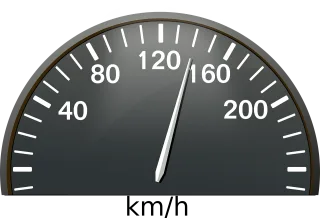 Speedometer Kilometers Dashboard Stickdatei – Fahrzeuge