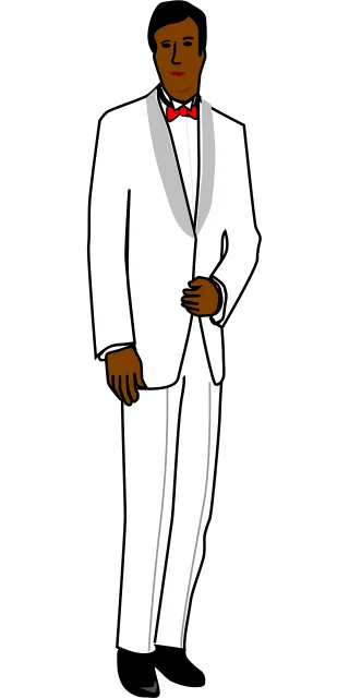 Groom Tux Male Stickdatei