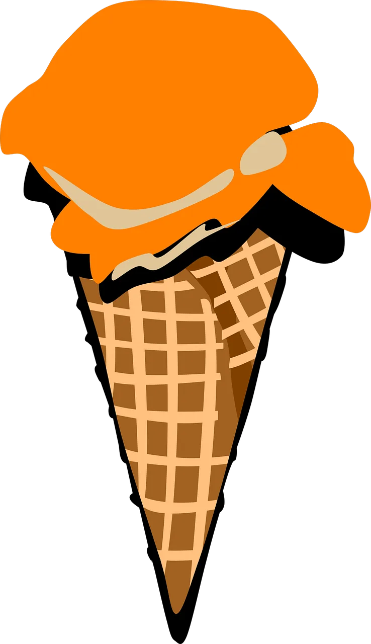 Ice cream Nature Cone Stickdatei – Essen & Trinken