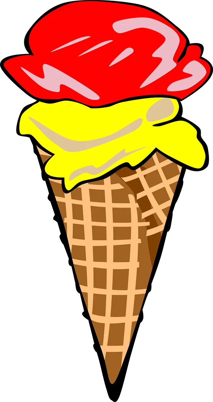 Ice cream Cone Frozen Stickdatei – Essen & Trinken