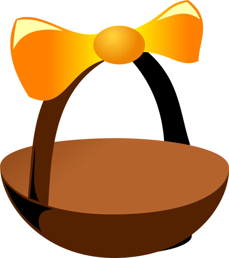 Basket Bow Ribbon Stickdatei – Weihnachten