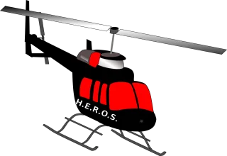 Helicopter Chopper Aircraft Stickdatei