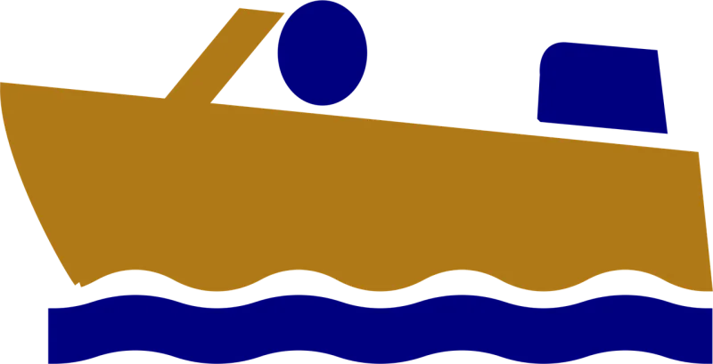 Boating Sign Symbol Stickdatei – Natur