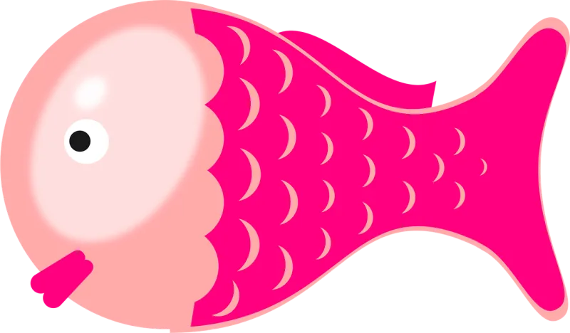 Fish Cartoon Cute Stickdatei – Sport