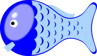 Fish Cartoon Cute Stickdatei