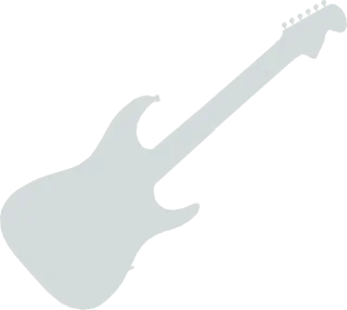 Guitar Electric Silhouette Stickdatei
