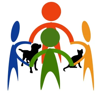 People Pets Circle Stickdatei – Herzen & Liebe