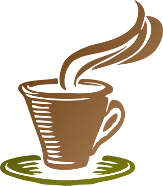 Cup Coffee Icon Stickdatei – Essen & Trinken