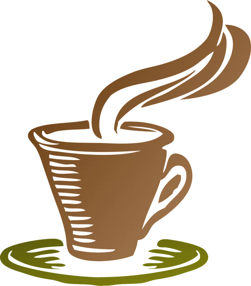 Cup Coffee Icon Stickdatei – Essen & Trinken