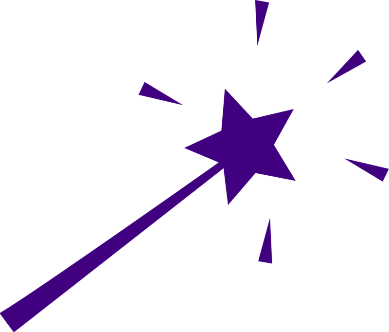Wand Magic Star Stickdatei – Weihnachten