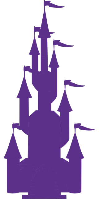 Castle Silhouette Art Stickdatei