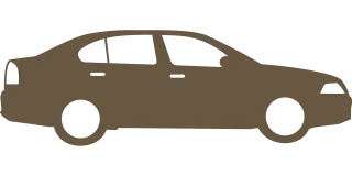 Car Silhouette Sedan Stickdatei – Fahrzeuge