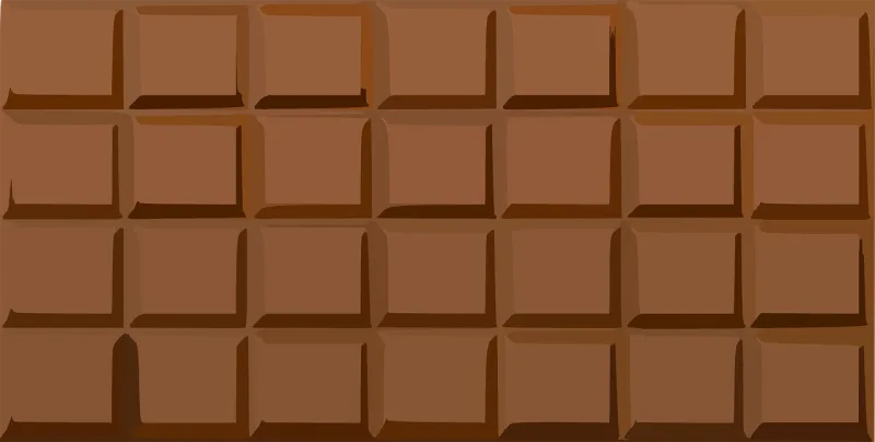 Chocolate Bar Sweet Stickdatei – Essen & Trinken