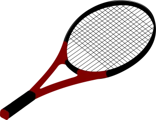 Tennis Racket Drawing Stickdatei